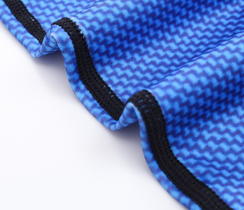 Red Plume Men's Compression Elastic Tight Leggings Sport Warrior Printing Pants