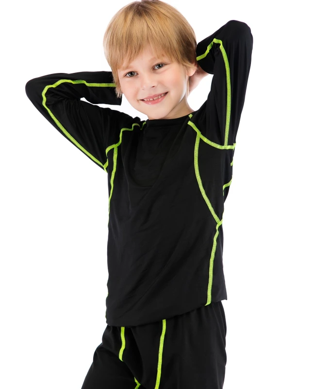 Boys Superhero Long Sleeve Boys Party Classic Role Playing Leisure Long Sleeve T-Shirt