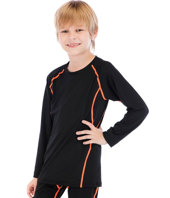 Boys Superhero Long Sleeve Boys Party Classic Role Playing Leisure Long Sleeve T-Shirt