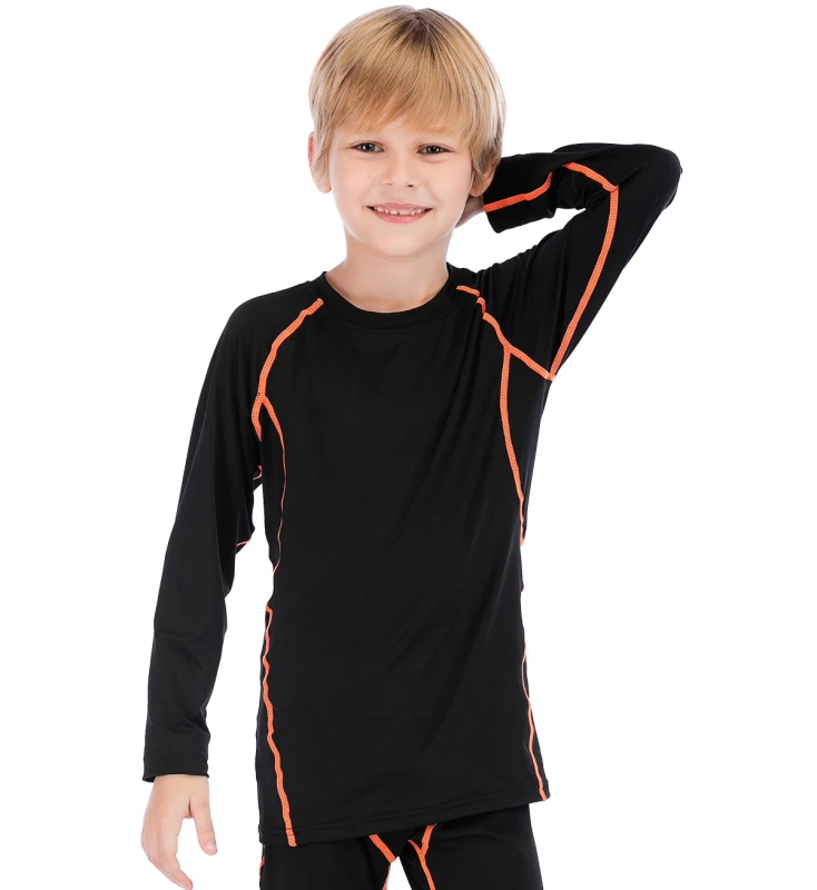 Boys Superhero Long Sleeve Boys Party Classic Role Playing Leisure Long Sleeve T-Shirt