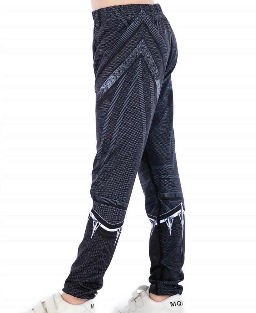 Boys Superhero Long Pants Lightweight Compression Leggings Base Layer Kids Sport Running Trouser