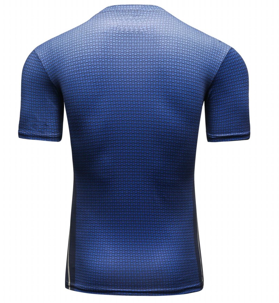 Men's Film Super-Hero Series Compression Sports Shirt Skin Running Short Sleeve Tee