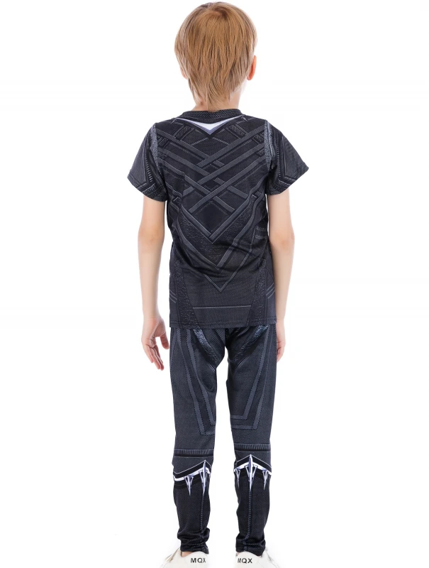 Boys Superhero Classic Serices Tracksuits Kids Role Playing Sports Performance Suit