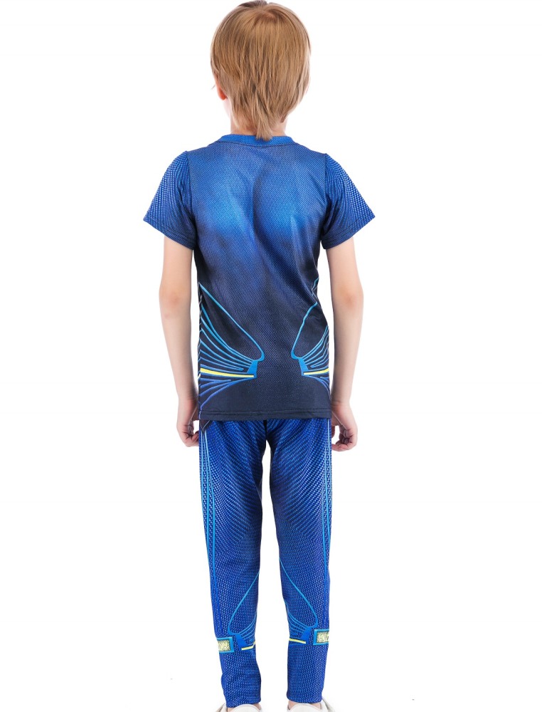 Boys Superhero Classic Serices Tracksuits Kids Role Playing Sports Performance Suit