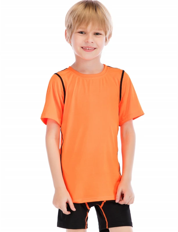 Boys Superhero Series Short Sleeve Boys Party Classic Role Playing Leisure Tops