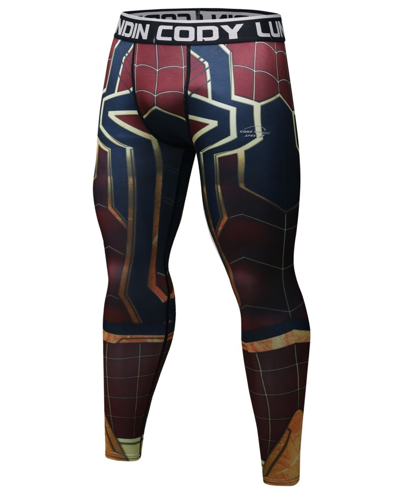 Men's Sports Compression Pants Tights Baselayer Workout Cool Dry Long Running Leggings