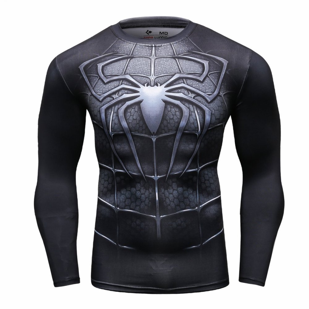 Mens Compression Running Gym Clothes Set Cosplay Set, Pants & Shirt