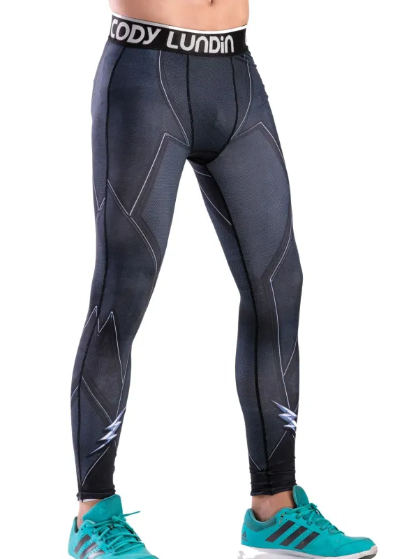 Mens Compression Running Gym Clothes Set Cosplay Set, Pants &amp; Shirt