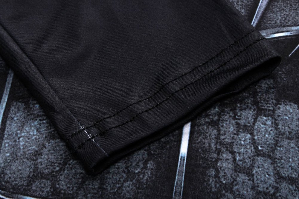 Men Compression Long Sleeve Base Layer Shirts, Spider Tee for Sport