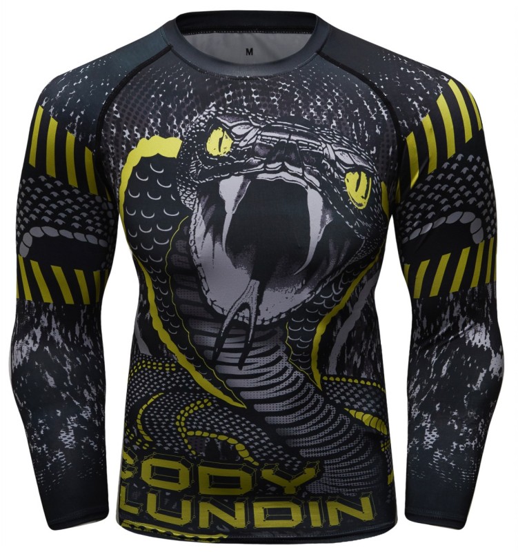 Men's Compression Long Sleeve T-Shirt Cool Dri Shirts Crew-Neck Tees Running Tops Workwear