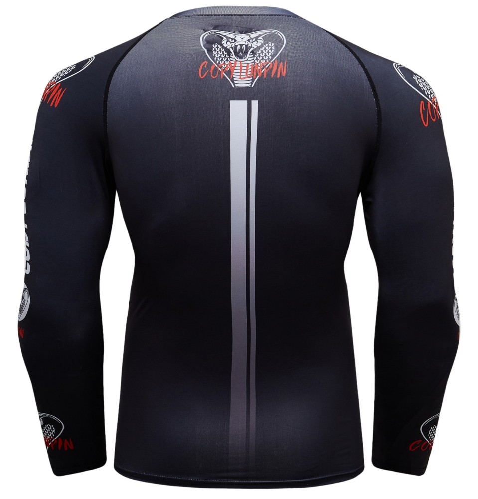 Men's Compression Long Sleeve Slim Fit Athletic Shirt Sports Workouts Running Tee Performance T-Shirt Cool Dry Top