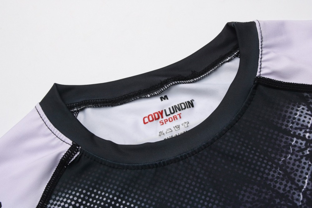 Men's Compression Long Sleeve T-Shirt Cool Dri Shirts Crew-Neck Tees Running Tops Workwear