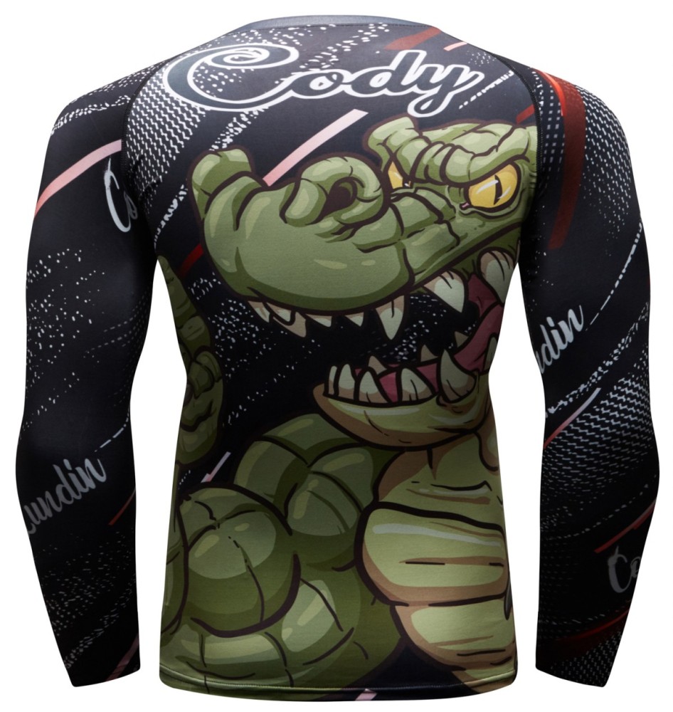 Men's Compression Long Sleeve T-Shirt Cool Dri Shirts Crew-Neck Tees Running Tops Workwear