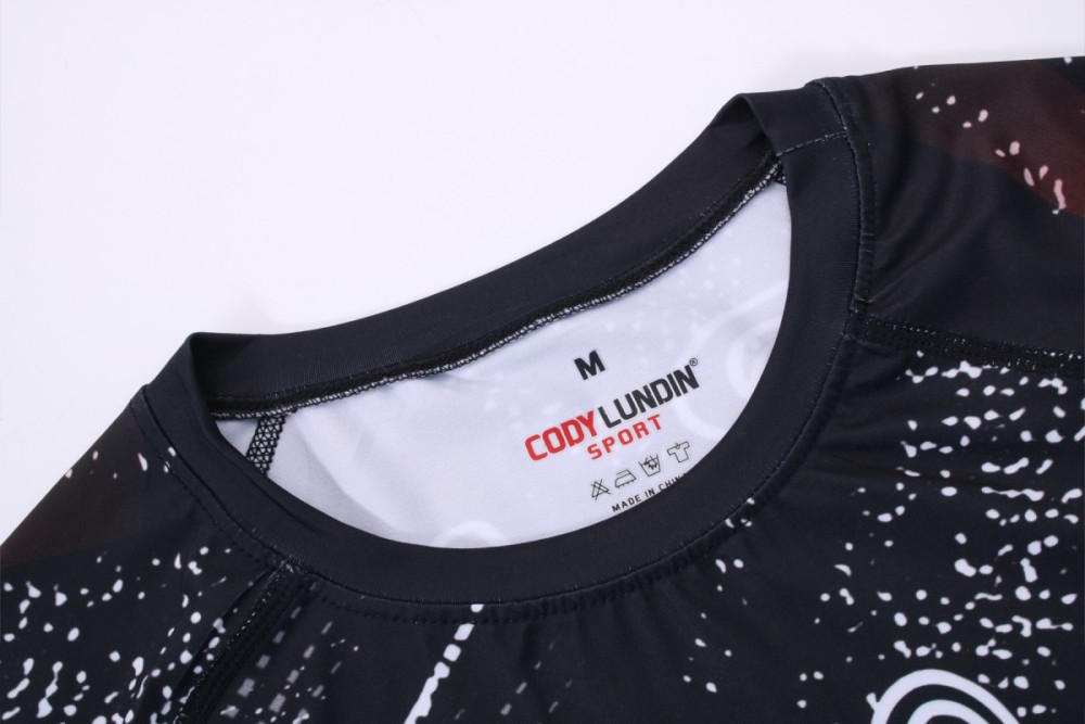 Men's Compression Long Sleeve T-Shirt Cool Dri Shirts Crew-Neck Tees Running Tops Workwear