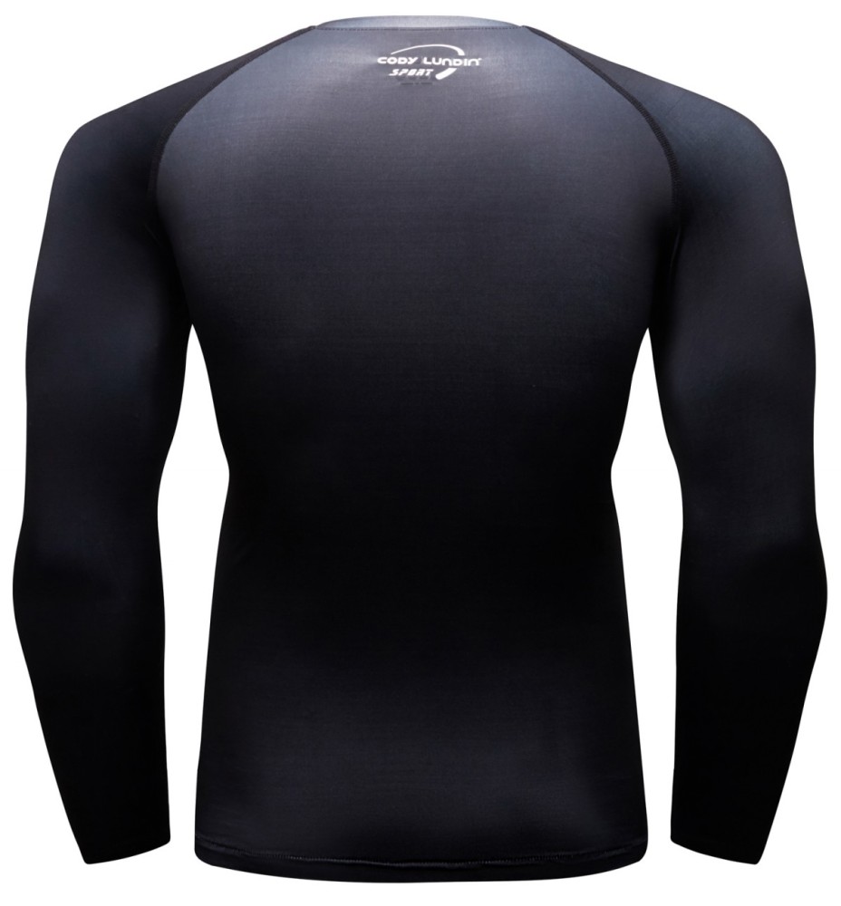 Men's Anime Series Compression Sports Shirt Skin Running Long Sleeve Tee
