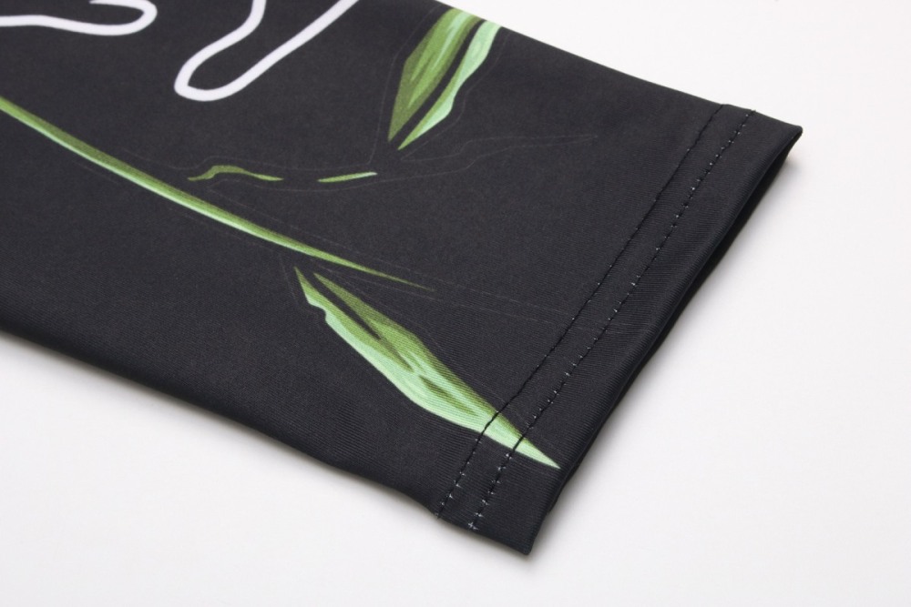 Men's Compression Shirts Fitness Long Sleeve Tees 3D Graphic Digital Print T-Shirt Running Tops