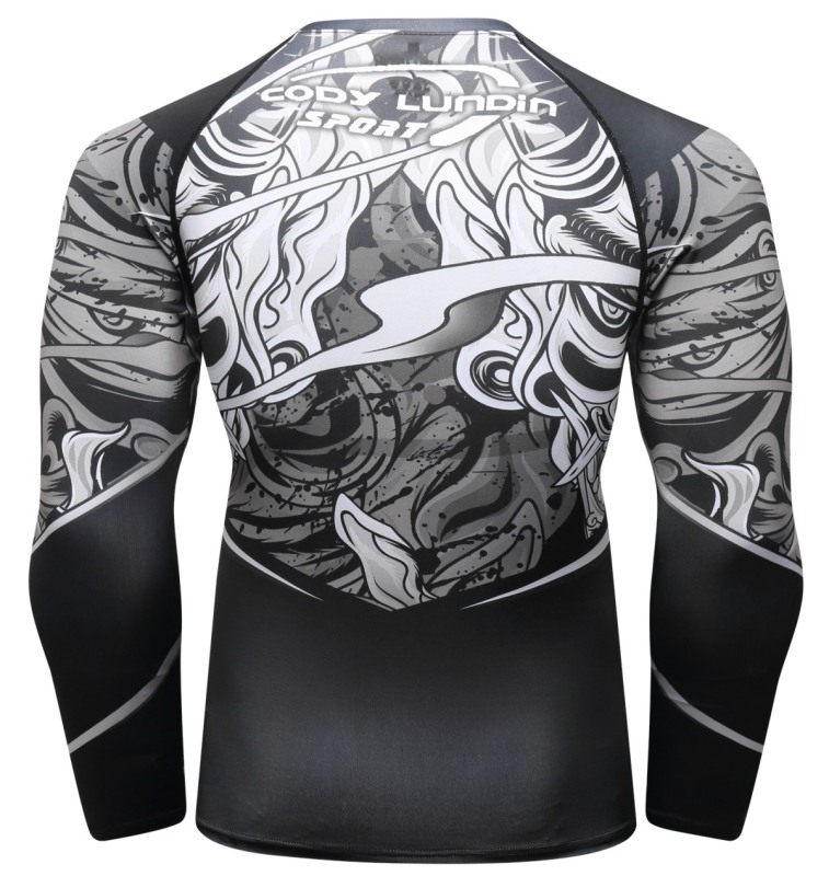 Men's 3D Digital Printing Long Sleeve Shirt Gentleman’s Tight-Fitting Sports Long-Sleeved T-Shirt