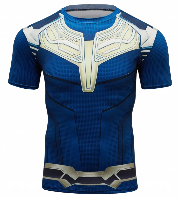 Men's T-Shirt Compression Adult Top Short Sleeve Quick Dry Base Layers Shirt