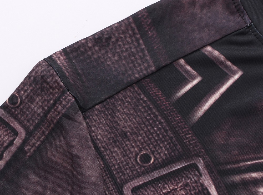 Men's T-Shirt Compression Adult Top Short Sleeve Quick Dry Base Layers Shirt