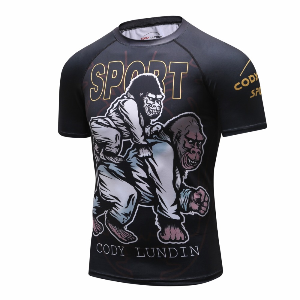 Men's Compression T Shirts 3D Printed Crewneck Pattern Tops Short Sleeve Sport Shirt Base Layers Graphics Tees Summer Casual