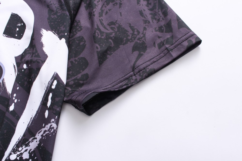 Men's Compression T Shirts 3D Printed Crewneck Pattern Tops Short Sleeve Sport Shirt Base Layers Graphics Tees Summer Casual