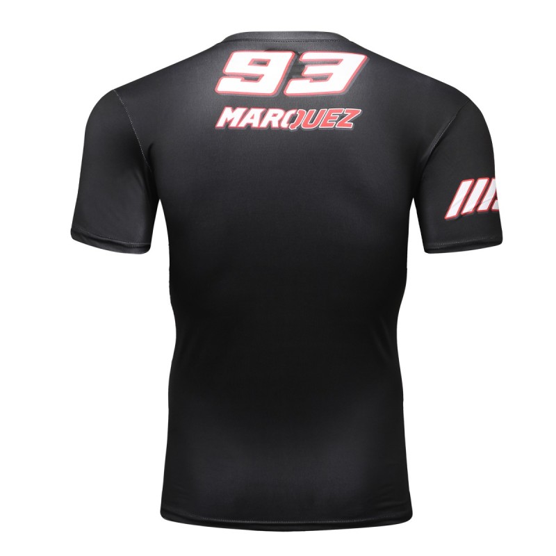 Men's Compression Shirt Short Sleeve Tops Base Layer Fitness T-Shirt