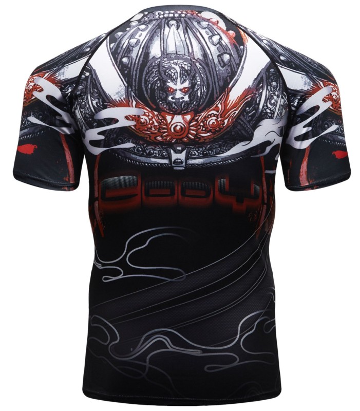 Men's Compression Short Sleeve Shirts Base Layer Tops Running Workout Shirt Tee