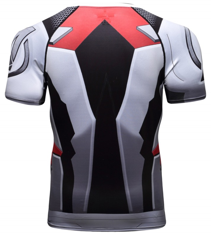 Men's Superhero Compression Short Sleeve Gentlemen 3D Digital Printing Quick Dry Short-Sleeved T-Shirt Top