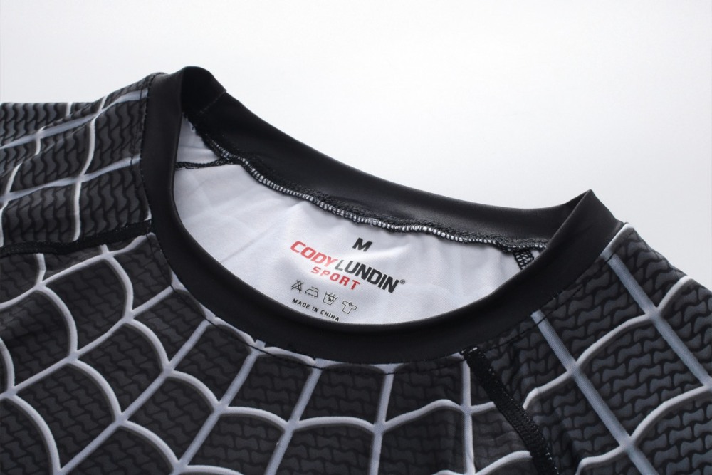 Men's Compression Shirt Short Sleeve Tops Running Ants Base Layers Tee