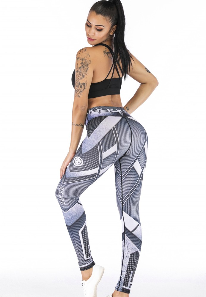 Women's Superhero Digital Printing Leggings Yoga Pants Compressed Tight Trousers