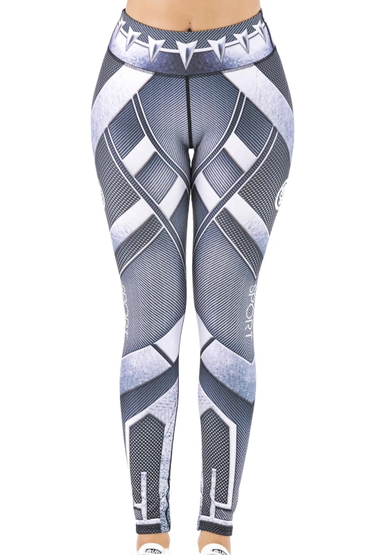 Women's Superhero Digital Printing Leggings Yoga Pants Compressed Tight Trousers