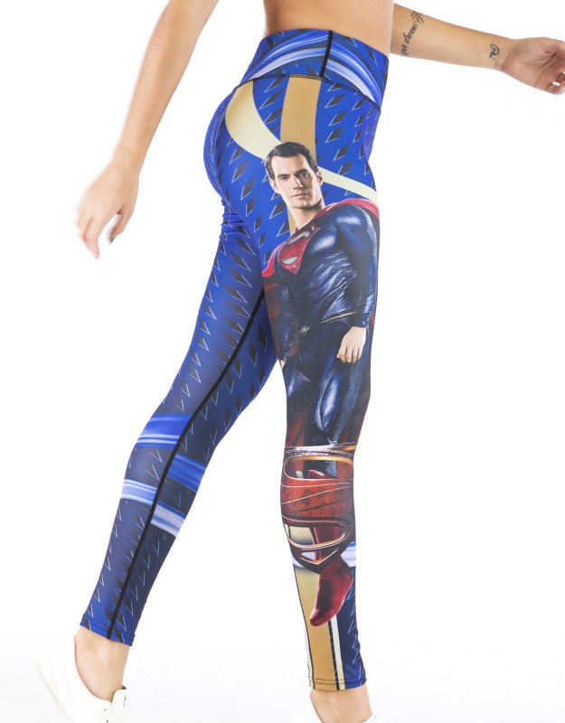 Women's Superhero Digital Printing Leggings Yoga Pants Compressed Tight Trousers