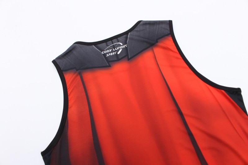 Men's Muscle Tank Top Sleeveless T-Shirts Baselayer Tees Cool Dry Compression Shirts Running Sports Vest