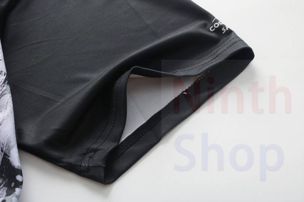 Men's Tight Short Sleeve T-Shirt Exercise T-Shirt 3D Digital Printing Quick Dry Short-Sleeved T-Shirt Fitness Training Tops
