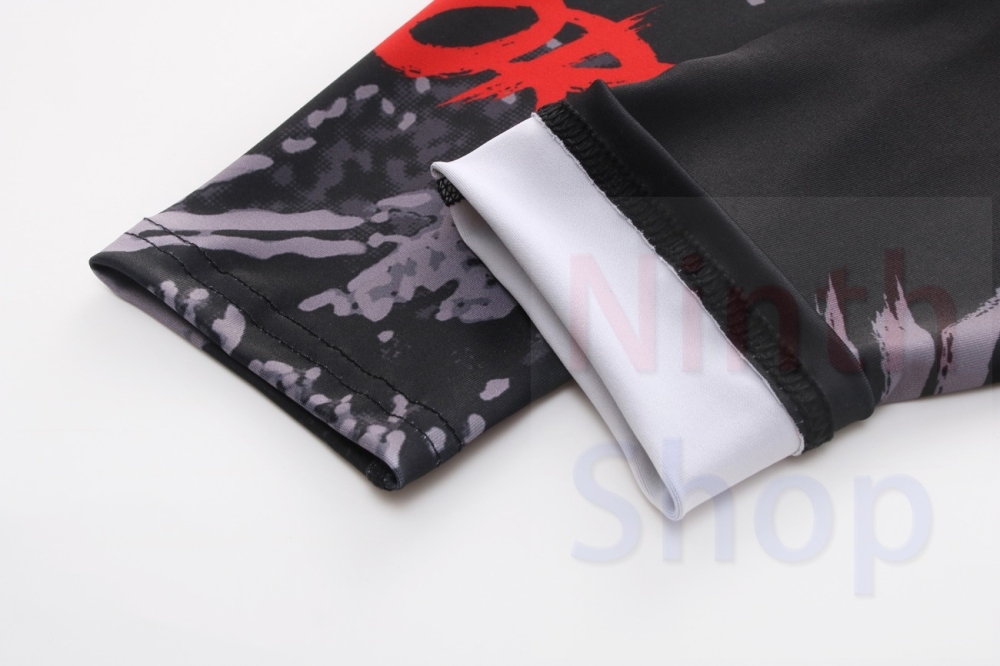 Men's Compression Elastic Tight Leggings Sport Printing Pants Outdoor Running Pants Quick Dry Pants Fashion Trousers