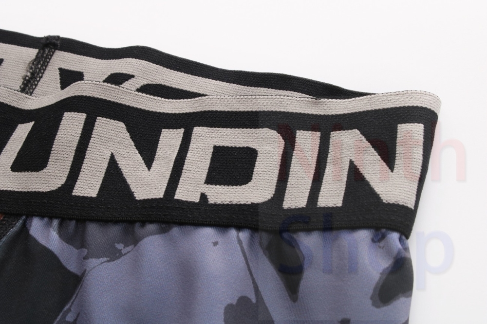 Men's Compression Elastic Tight Leggings Sport Printing Pants Outdoor Running Pants Quick Dry Pants Fashion Trousers