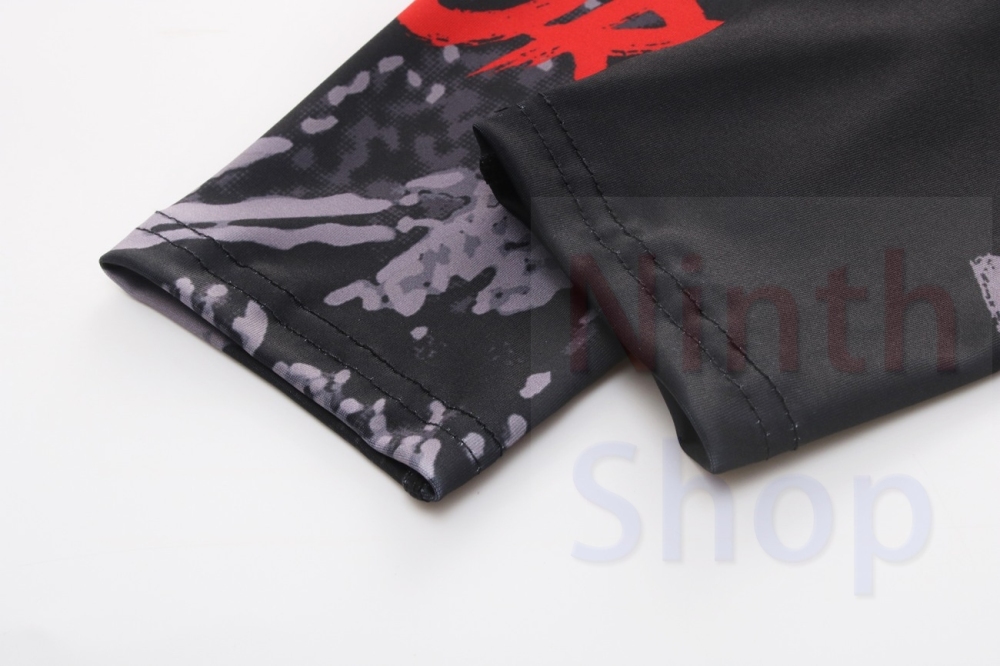 Men's Compression Elastic Tight Leggings Sport Printing Pants Outdoor Running Pants Quick Dry Pants Fashion Trousers
