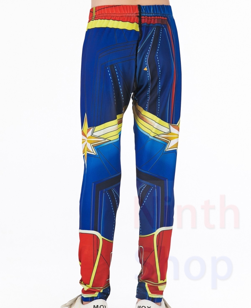 Boy's Compression Sports Long Pants Lightweight Leggings Base Layer Kids Sport Running Trouser Quick Dry Outdoor Pants
