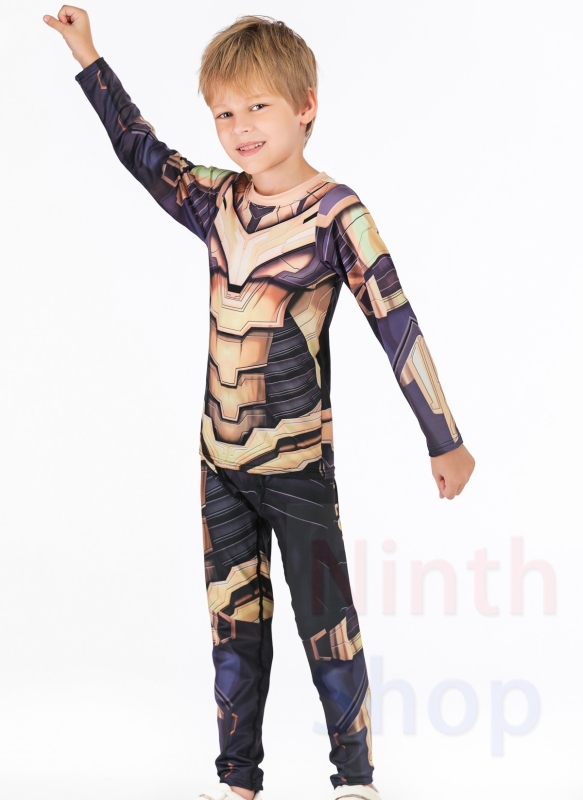 Boy's Compression Sports Long Shirt Base Layer Long Sleeve Kids Sport Running T-Shirt Quick Dry Outdoor Long Sleeve Tee