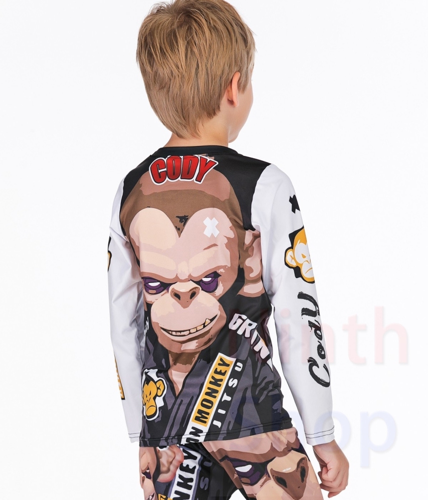 Boy's Compression Sports Long Shirt Base Layer Long Sleeve Kids Sport Running T-Shirt Quick Dry Outdoor Long Sleeve Tee