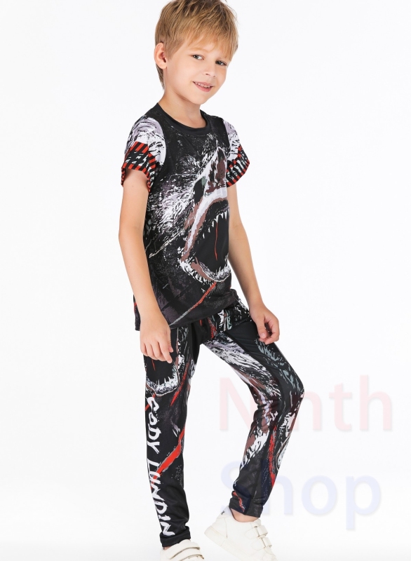 Boy's Compression Sports Long Pants Lightweight Leggings Base Layer Kids Sport Running Trouser Quick Dry Outdoor Pants