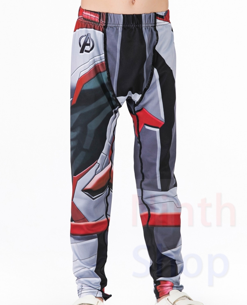 Boy's Compression Sports Long Pants Lightweight Leggings Base Layer Kids Sport Running Trouser Quick Dry Outdoor Pants