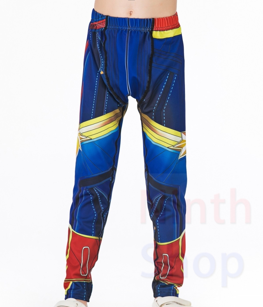 Boy's Compression Sports Long Pants Lightweight Leggings Base Layer Kids Sport Running Trouser Quick Dry Outdoor Pants