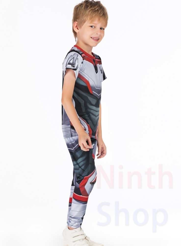 Boy's Compression Sports Long Pants Lightweight Leggings Base Layer Kids Sport Running Trouser Quick Dry Outdoor Pants