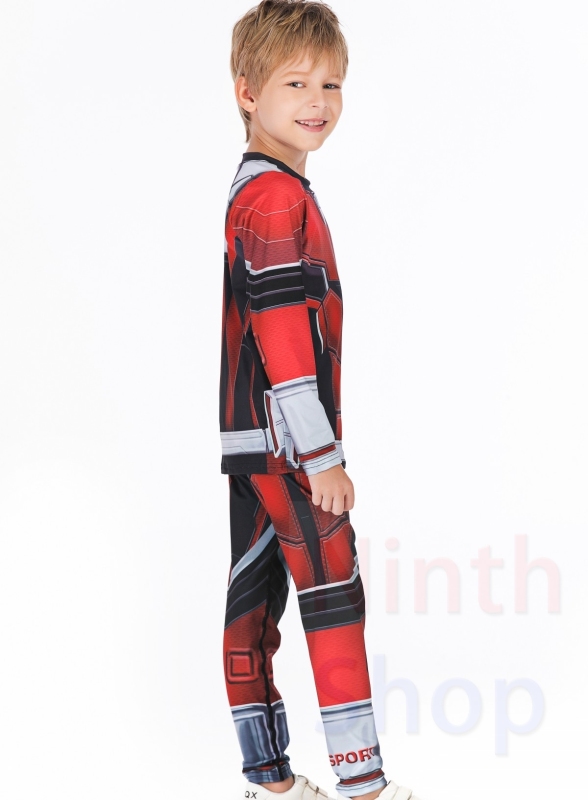 Boy's Compression Sports Long Shirt Base Layer Long Sleeve Kids Sport Running T-Shirt Quick Dry Outdoor Long Sleeve Tee