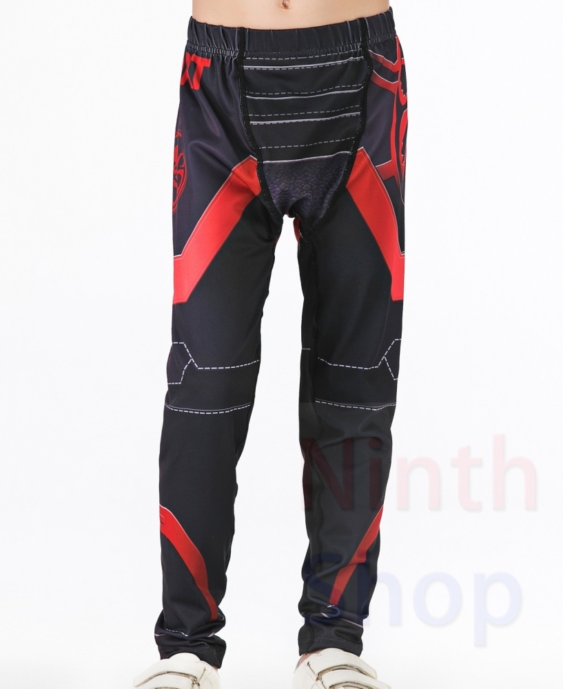 Boy's Compression Sports Long Pants Lightweight Leggings Base Layer Kids Sport Running Trouser Quick Dry Outdoor Pants