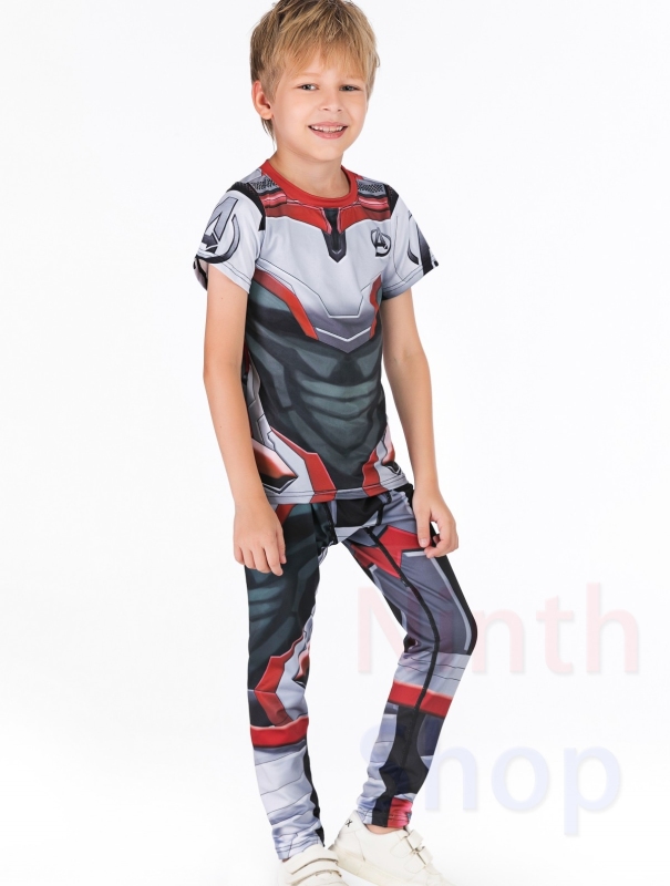 Boy's Compression Sports Long Pants Lightweight Leggings Base Layer Kids Sport Running Trouser Quick Dry Outdoor Pants