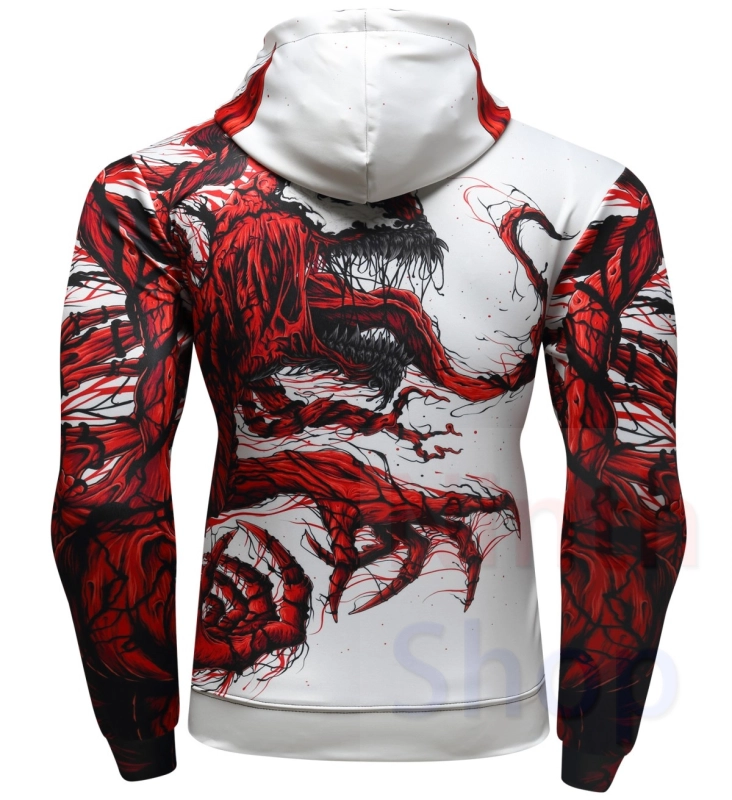 Men's Pullover Hoodies Venom 3D Printing Hoodie Adult Shirt Fashion Hoodie Sports Sweater