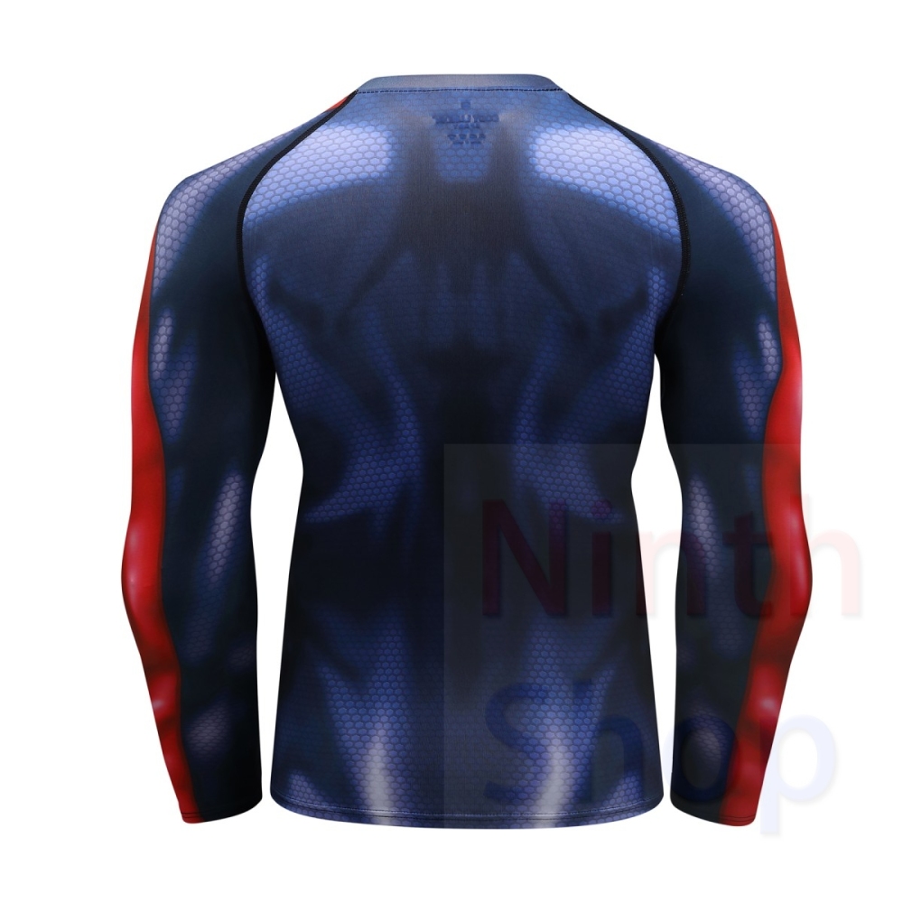 Men's Fitness Training Shirt Venom Clothes Quick-Dry Functional Long Sleeve Shirts Tight Long Sleeve Tee