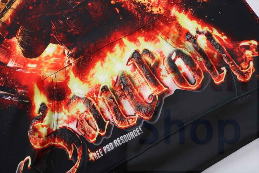 Men's Hoodies 3D Color Printing Loose Fashion Pullover Sports Hoodie Quick-Dry Long Sleeves Hoodies